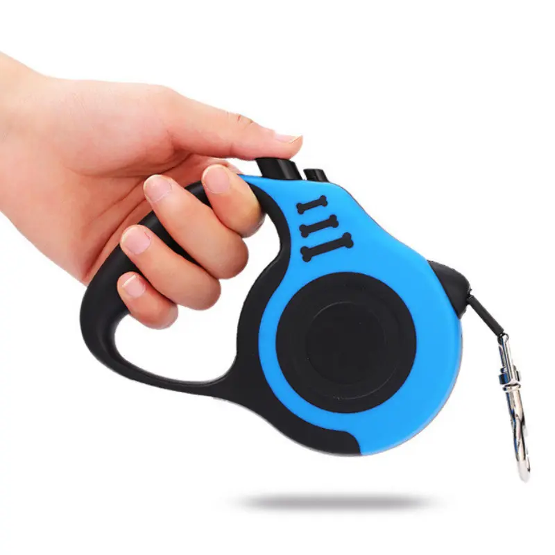 3/5m Dog Leash for Small Dogs Cat Automatic Retractable Durable Nylon Lead Puppy Outdoor Travel Walking Hiking Traction Rope