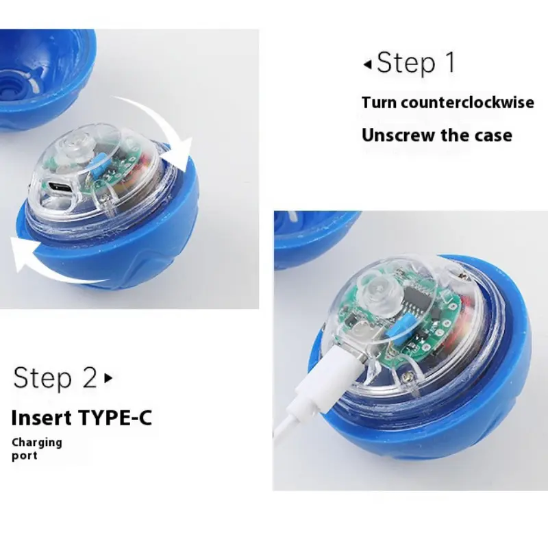 Electronic Interactive Pet Toy Ball Smart Dog Toy Moving Ball Automatic Moving Bouncing for Puppy Birthday Gift Cat Product