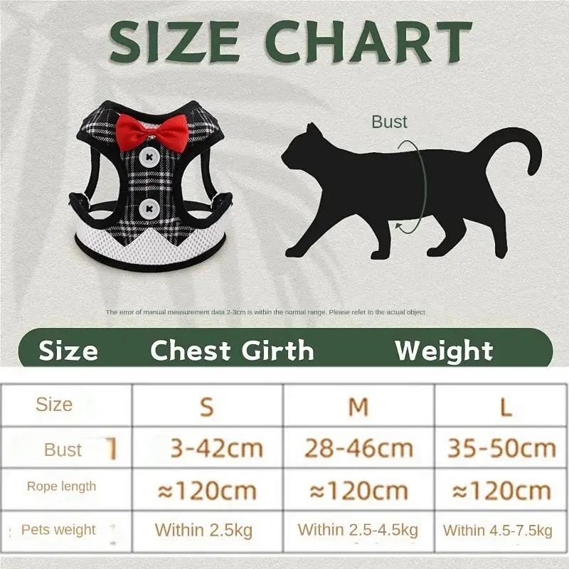 Elegant Bow Dog Collars Necktie Traction Rope Christmas Pet Harness for Small Medium Dogs Cat Chest Strap Dog Accessories Gifts