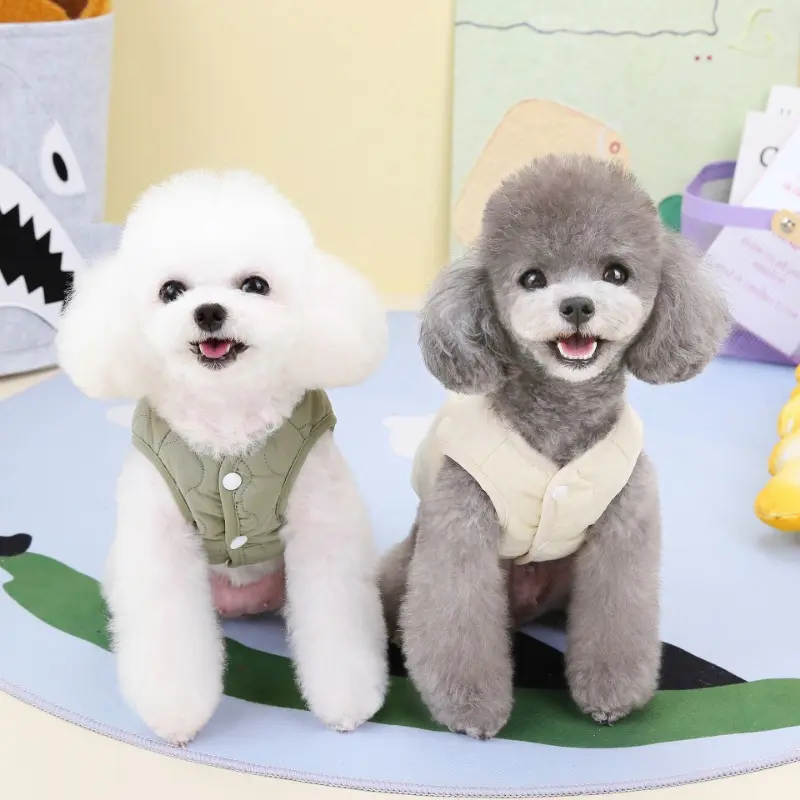 Multiple Dog Cat Winter Warm Vest Coat Jacket for Small Medium Dogs Puppy Vest Clothes Cotton Pet Jacket Dog Costume 골든리트리버