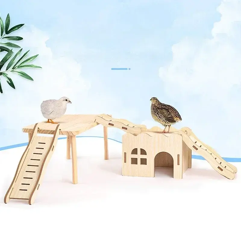 Harmless Hamster Villa Cage Accessories Dwarf Hamsters House Stable Pet Toy Chinchilla Gerbils Hamster Hideout Hut for Home