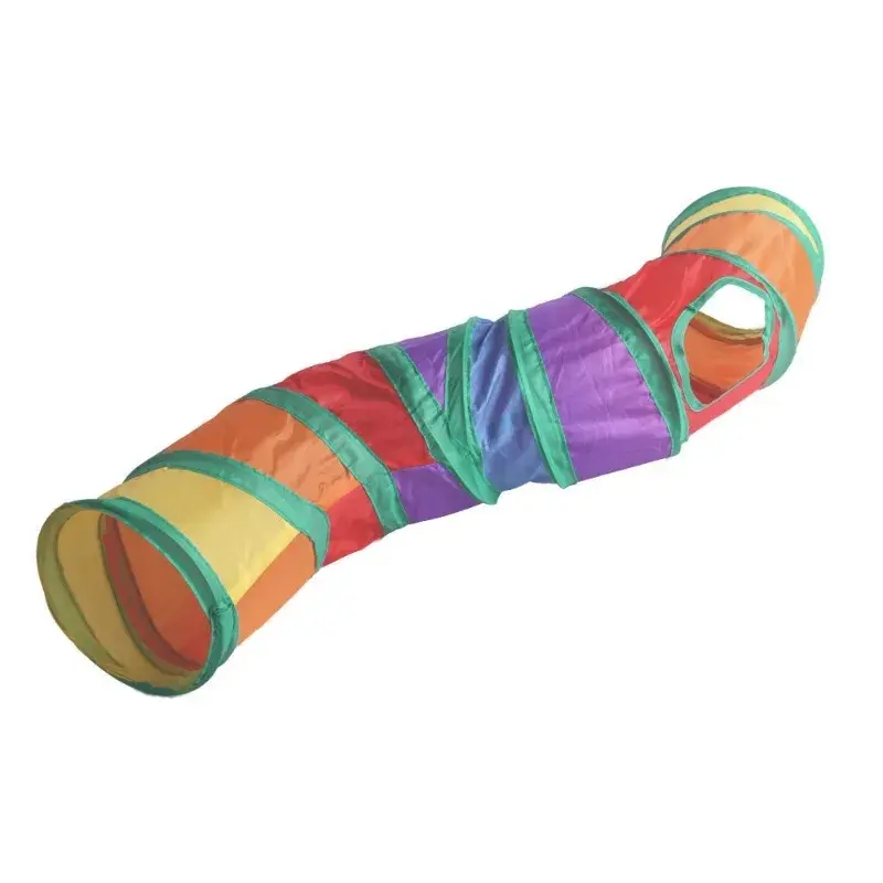 Guinea Pig Tunnel Indoor Tube Chinchilla Hedgehogs Dutch Rats Hamsters Cage Accessories Small Animal Collapsible Tunnel Pet Toy