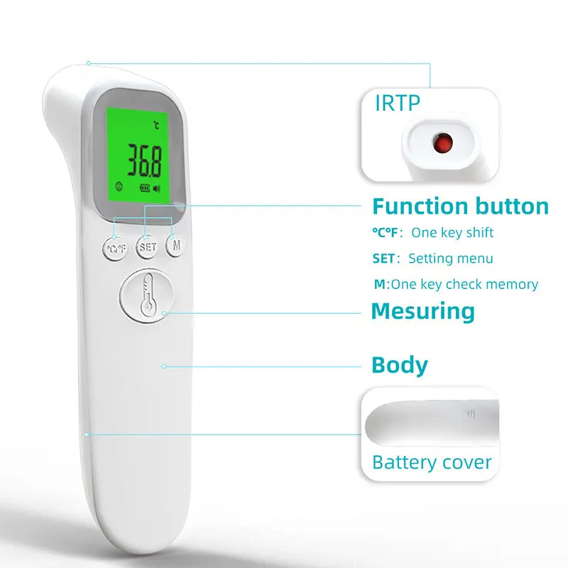 Pet Baby Digital Infrared Infrared Fever Non-contact Thermometer Fever Clinical Electronic Dog Cat Ear Thermometer Veterinary