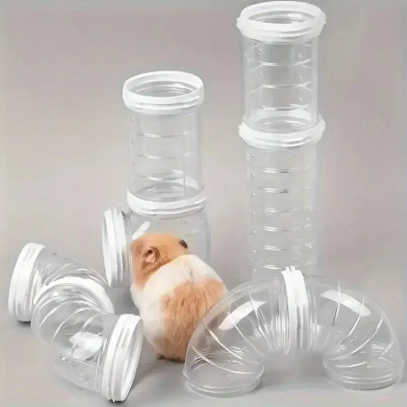 Plastic Training Playing Tools External Tunnel Hamster Toys Multifunctional Hamster Cage Accessories Hamster Pipeline 5.5cm