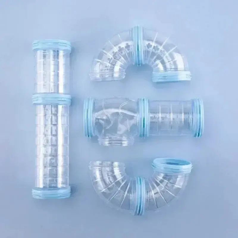Plastic Training Playing Tools External Tunnel Hamster Toys Multifunctional Hamster Cage Accessories Hamster Pipeline 5.5cm