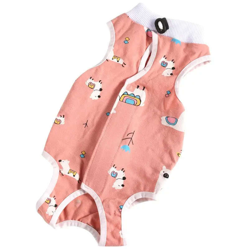 Cats Surgery Suit for Small Dog Kitren Clothes Cat Anti-licking Sterilization Clothing Weaning Breathable Pet Anti-scratch Vest