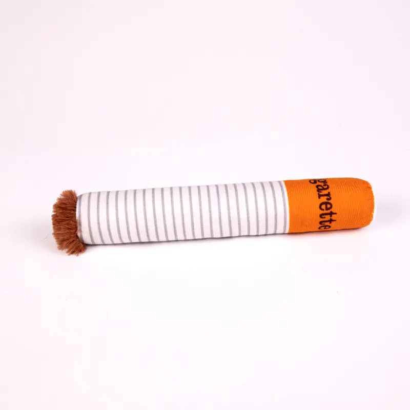 Dog Toy Creative Cigarette Chewing and Grinding Toy with Squeaking Sound, Big Brother Smoking, Give Your Dog The "one"