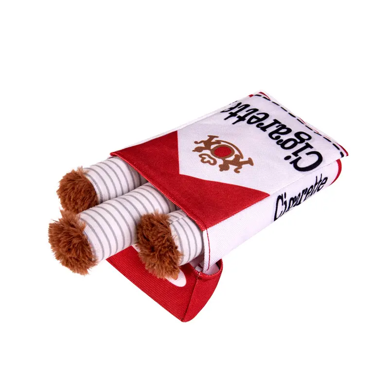 Dog Toy Creative Cigarette Chewing and Grinding Toy with Squeaking Sound, Big Brother Smoking, Give Your Dog The "one"