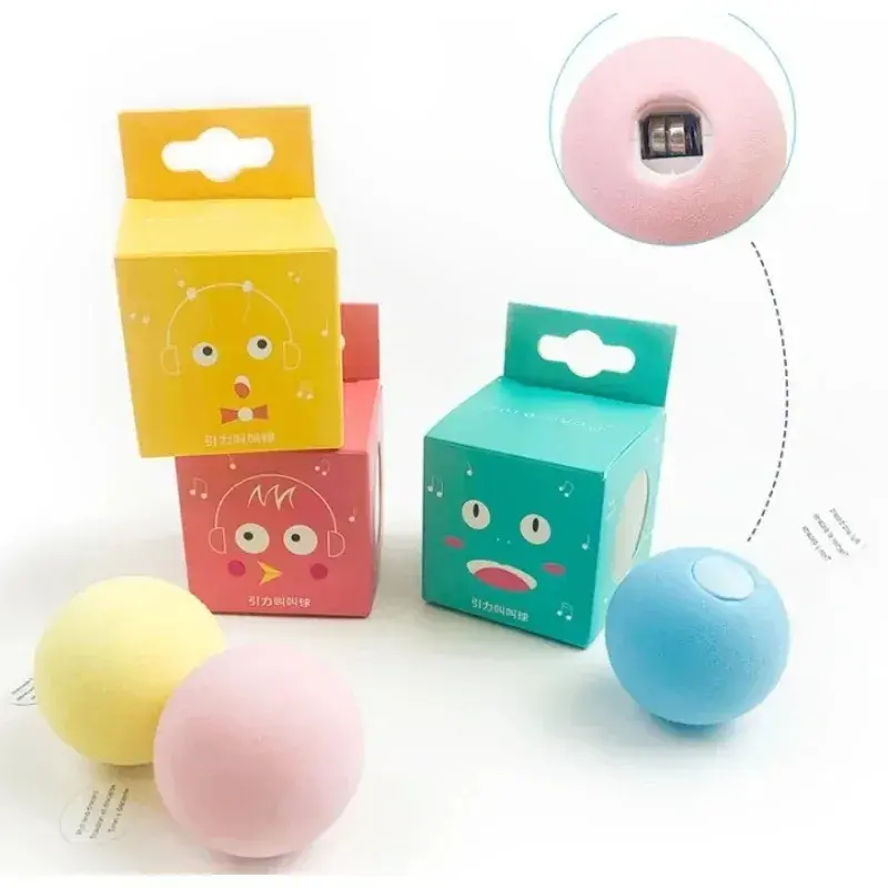 Plush Smart Ball Interactive Cat Toys Electric Catnip Training Toy Kitten Touch Sounding Pet Product Squeak Cats Toy Ball