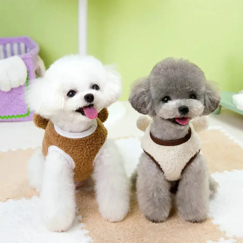 Winter Pet Clothes for Small Dogs Cats Jacket Warm Chihuahua Teddy Clothing French Bulldog Shih Tzu Costume Pug Coats Outfits