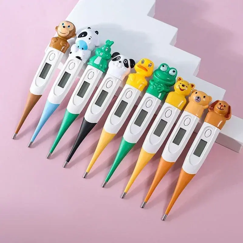 Pet Dog Cat Electronic Thermometer Professional LED Safe Wet Dry Thermometer Veterinary Thermometer Pet Medical Equipment Tool