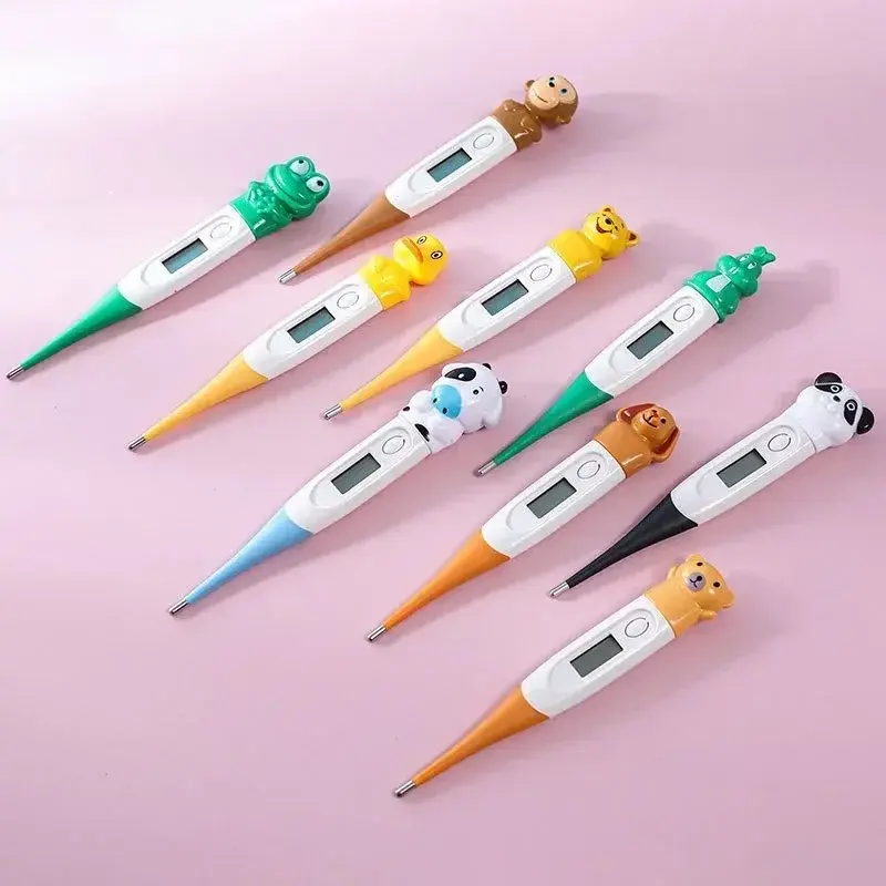 Pet Dog Cat Electronic Thermometer Professional LED Safe Wet Dry Thermometer Veterinary Thermometer Pet Medical Equipment Tool