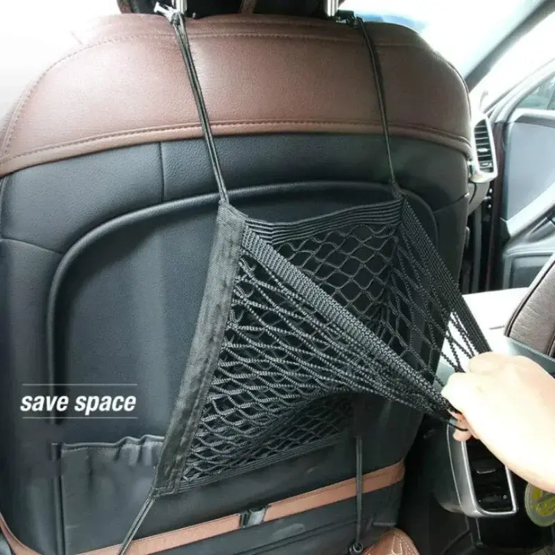Dog Seat Fences Pet Protection Net Safety Storage Bag Pet Mesh Travel Isolation Back Seat Safety Barrier Puppy Car Accessories