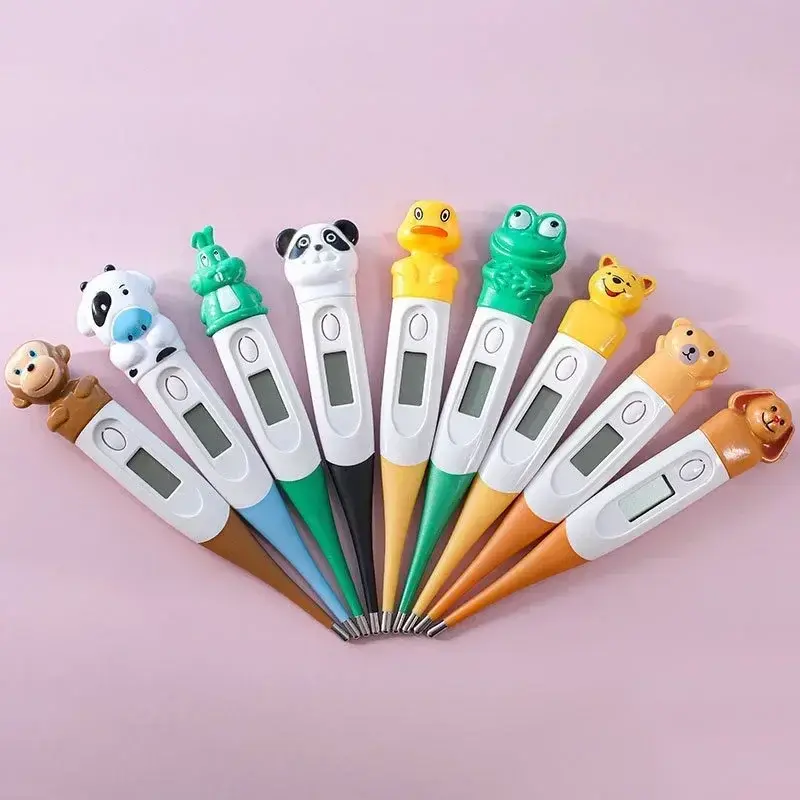 Pet Dog Cat Electronic Thermometer Professional LED Safe Wet Dry Thermometer Veterinary Thermometer Pet Medical Equipment Tool