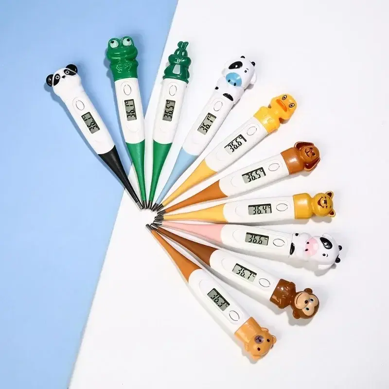 Pet Dog Cat Electronic Thermometer Professional LED Safe Wet Dry Thermometer Veterinary Thermometer Pet Medical Equipment Tool