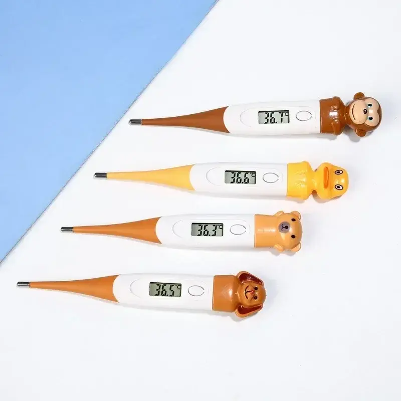 Pet Dog Cat Electronic Thermometer Professional LED Safe Wet Dry Thermometer Veterinary Thermometer Pet Medical Equipment Tool