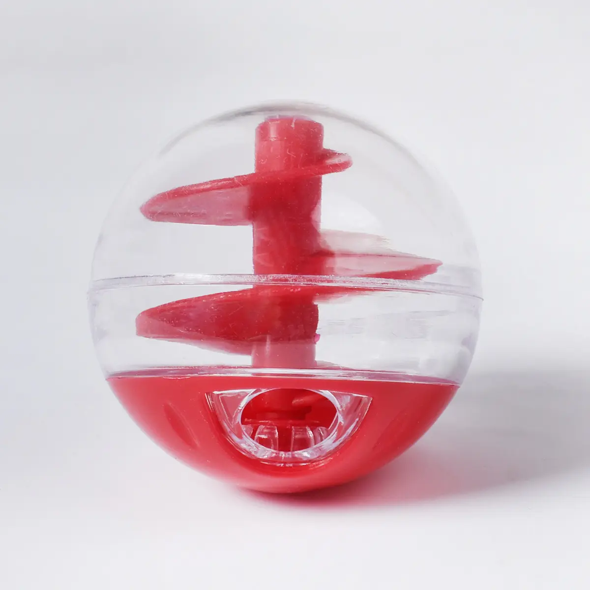 Cat Treat Dispensing Ball Toy Adjustable Leakage Food Feeding Ball Slow Feeder Puzzle Ball Interactive Pet Toys for Training