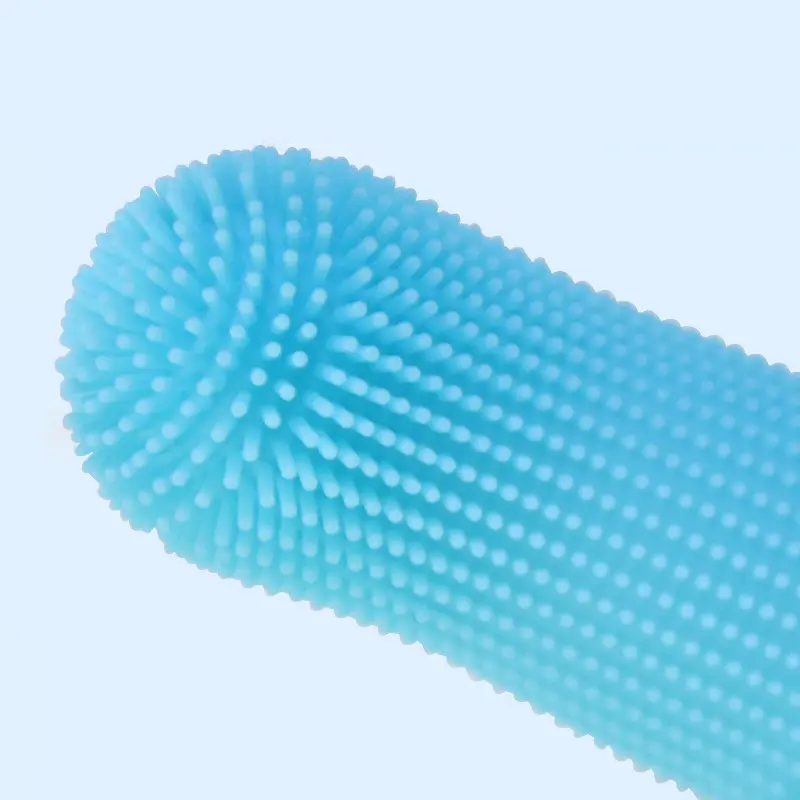 Dog Super Soft Pet Finger Toothbrush Teeth Cleaning Breath Care Nontoxic Silicone Tooth Brush Cat Dog Toothbrush Pet Products
