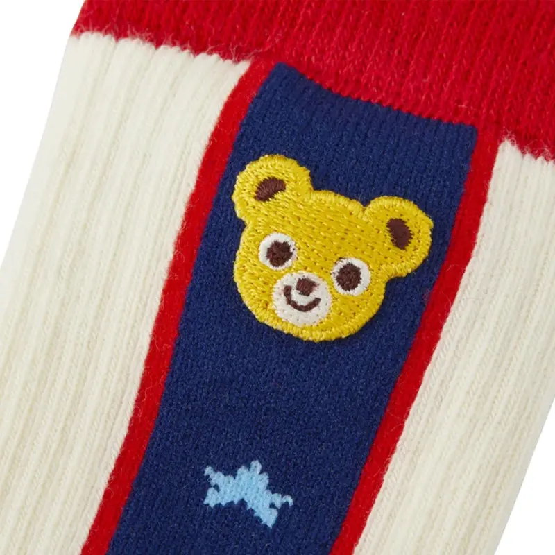 Children's Four Seasons Socks Japanese Cartoon Cute Little Bear Little Rabbit Good Friend Long Tube Socks Baby Elastic High Sock