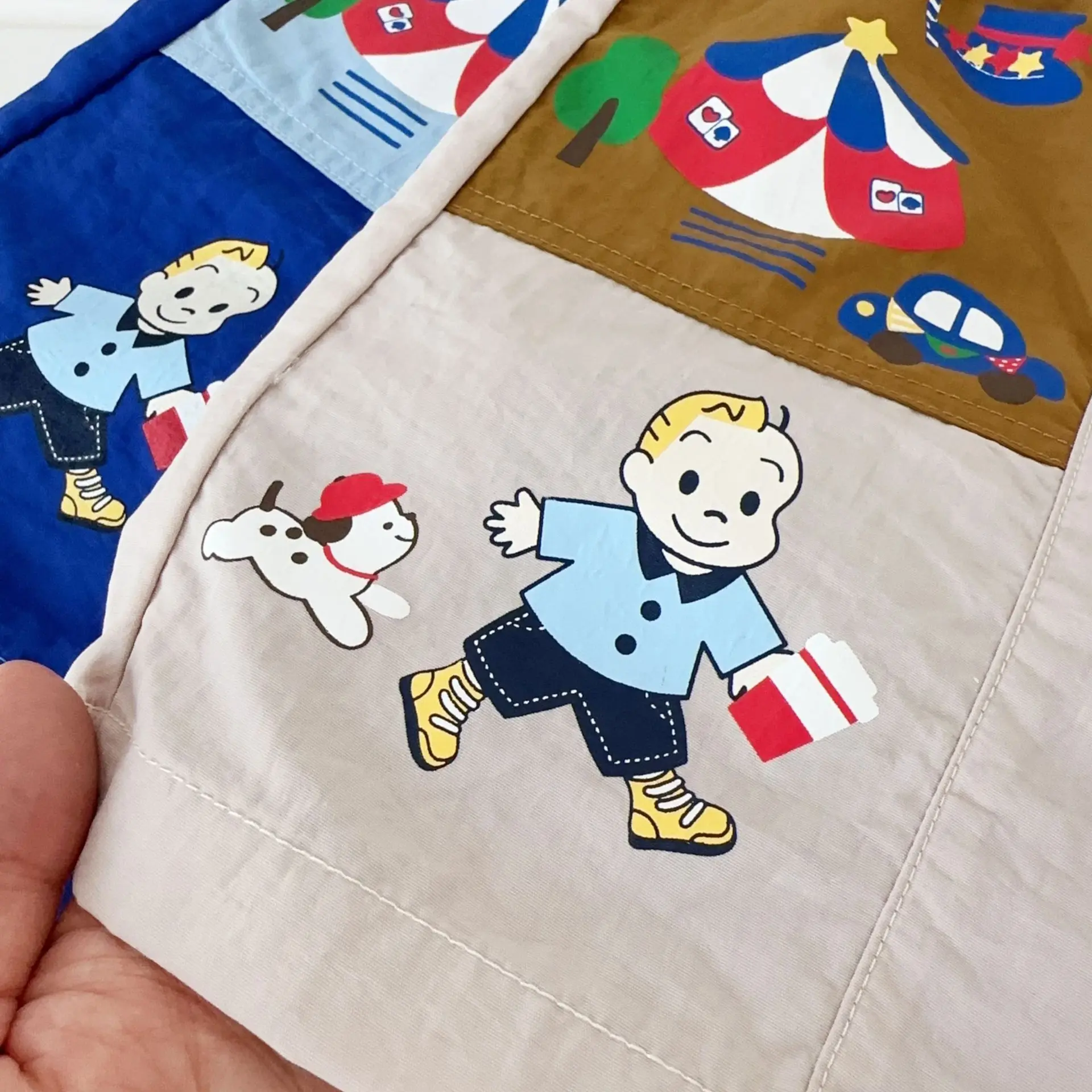 Summer Children's Clothing 2025 Cartoon Cotton Loose Beautiful Cute Fully Printed Sporty And Comfortable Workwear Japanese Pants