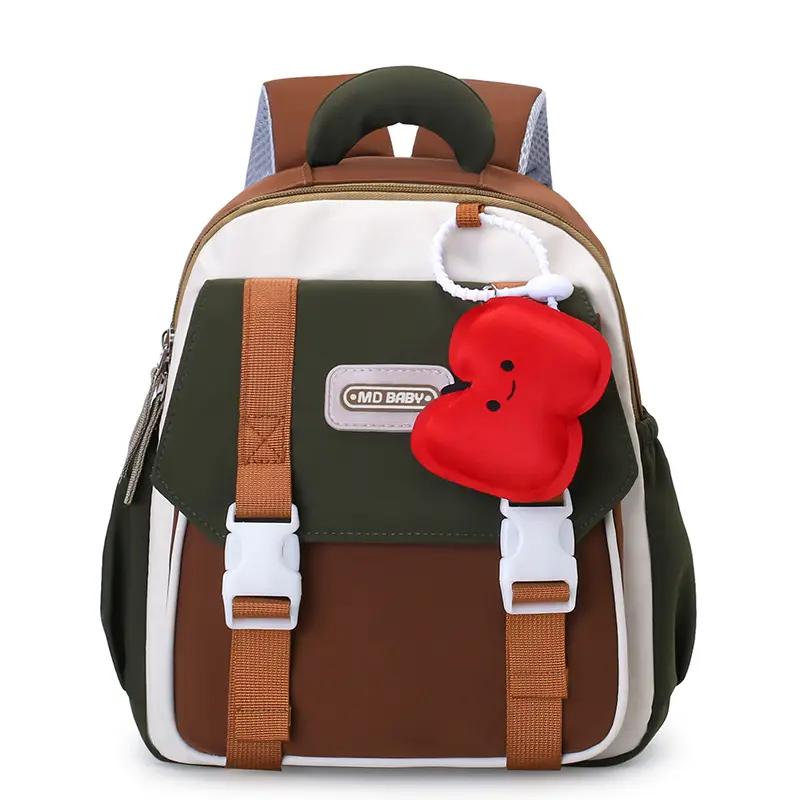 2025 New Nylon Children's Wear resistant Ultra Light Backpack Fruit 3D 3-6 Year Old Kindergarten Baby Cute Backpack