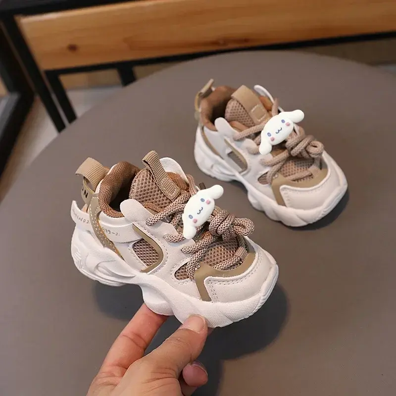 spring autumn soft bottom boy girls running shoes baby casual shoes non-slip Sneakers Sanrio hello kitty children sports shoes