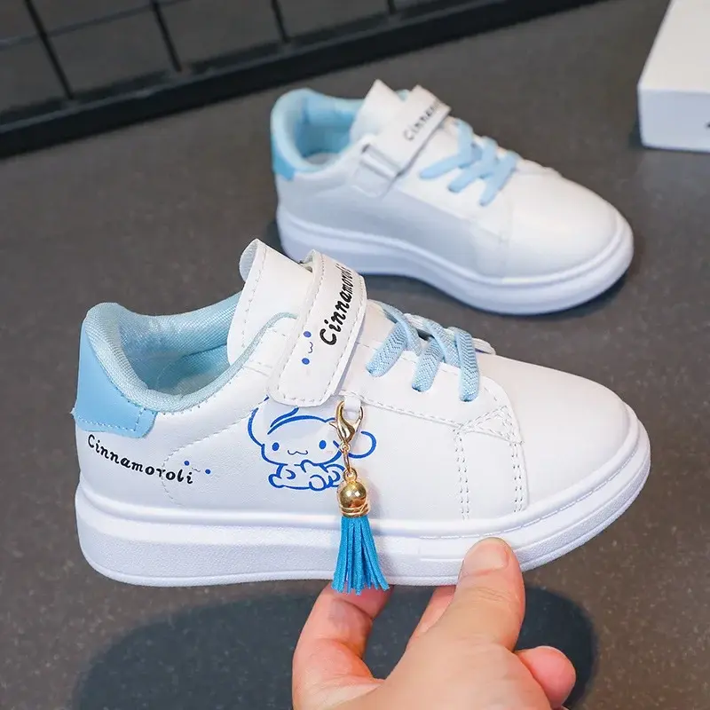 Sanrio hello kitty student Sneakers soft soled casual shoes children spring autumn sports shoes kuromi girl running board shoes