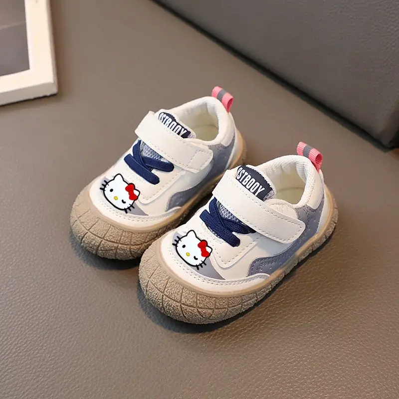 Sanrio hello kitty soft sole toddler shoes Sneakers children's board shoes spring autumn winter new boys baby casual shoes