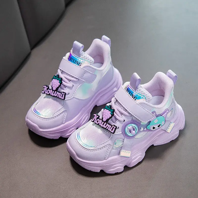 Sanrio hello kitty kuromi Travel Running sports Shoes Kid new Casual Shoes Spring Autumn Girls Sneakers Outdoor cartoon Student