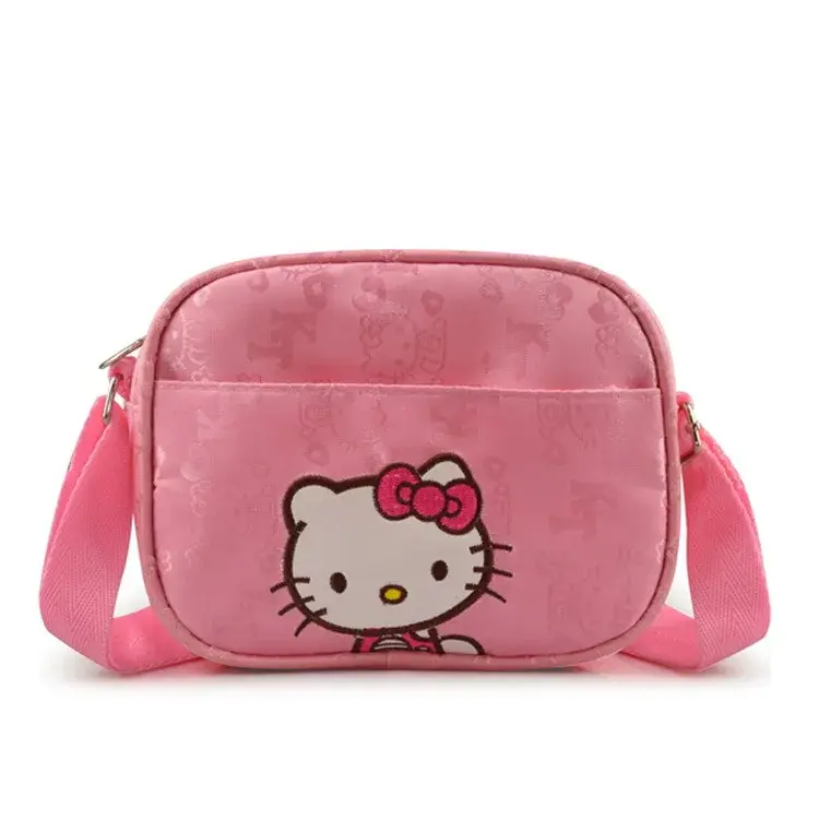 sanrio hello kitty girl children coin purse cartoon cute messenger bag fashion shoulder bag