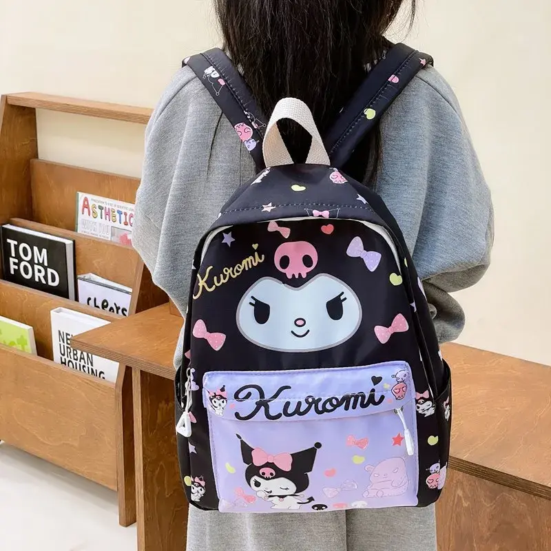 Sanrio kuromi shoulder bag cute girls boy choolbag kindergarten baby storage bag handbag children hello kitty backpack
