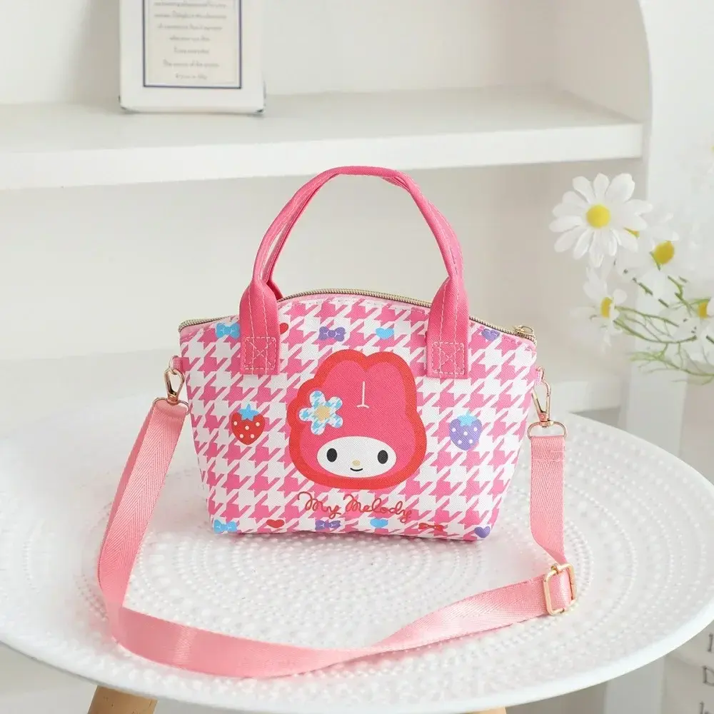Sanrio hello kitty shoulder bag cute cartoon girl handbag women kuromi messenger bag cross-body