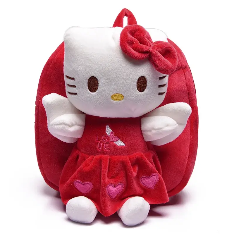 Sanrio hello kitty  kindergarten children's backpack baby cute school bag boy girl child cute cartoon school bag handbag