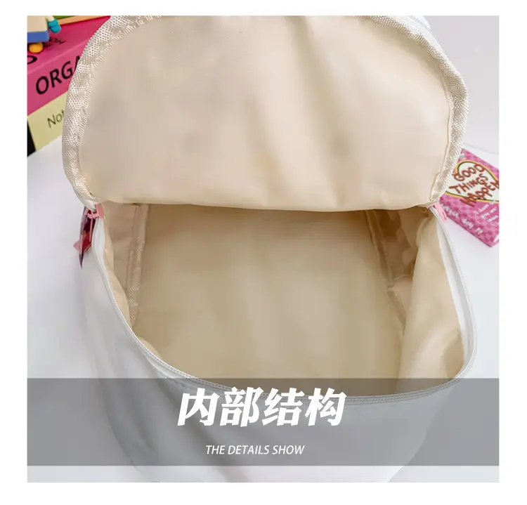 Sanrio Schoolbag Nylon boy girl Student Handbag New Shoulder Bag Cute Cartoon hello kitty Backpack  Kindergarten handbag