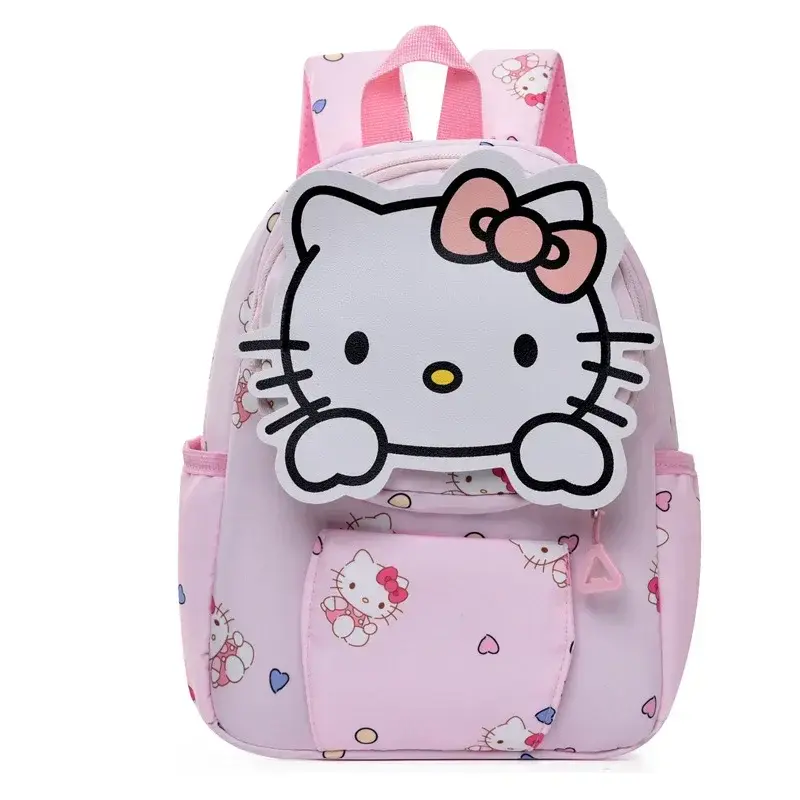 Sanrio hello kitty cute cartoon kuromi children backpack kindergarten girls school bag travel shoulder bag boys handbag
