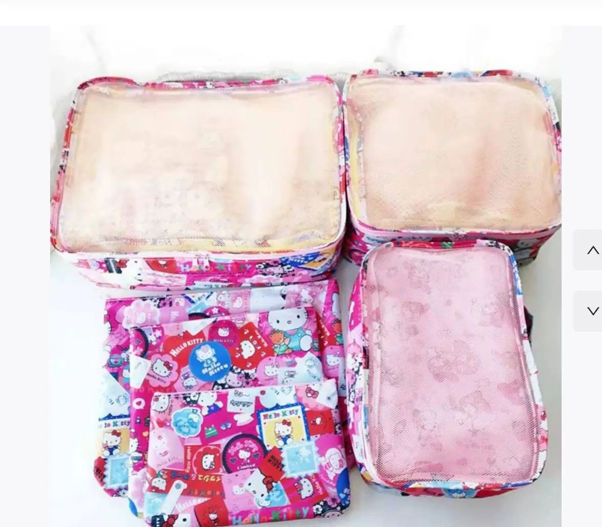 Packing and Organizing Bag My Melody Cinnamon Dog Storage Bag 6PCS Sanrio hello kitty Cartoon handbag Travel Tote Bag