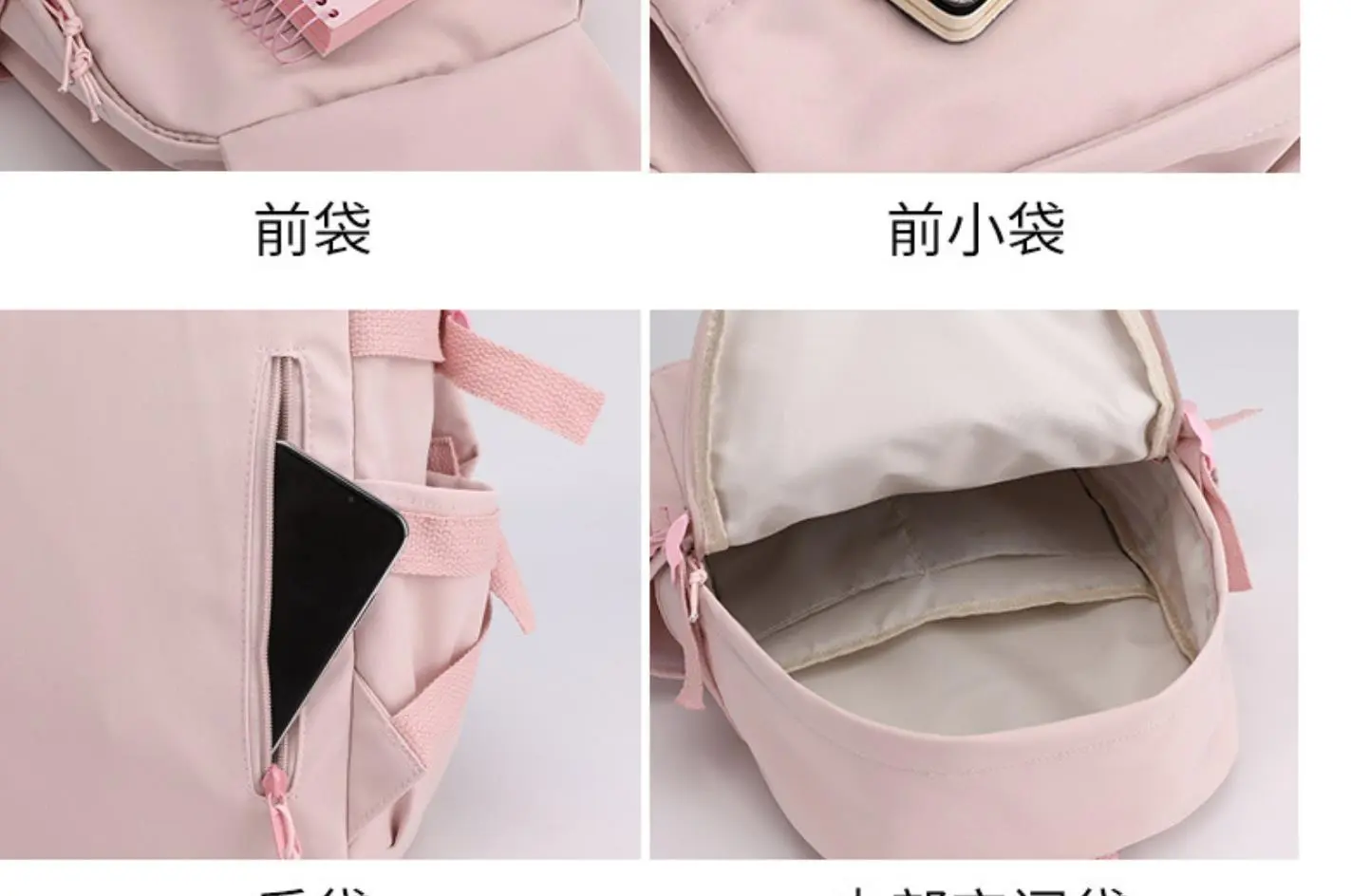 Sanrio hello kitty cute cartoon backpack new schoolbag kuromi student children high school travel storage bag handbag
