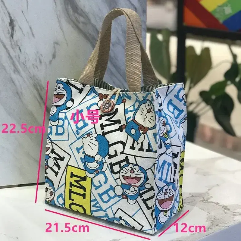 Snoopy Work Student Canvas Meal Bag handbag cartoon Cute Mommy Bag Lunch Box Bag Handbag