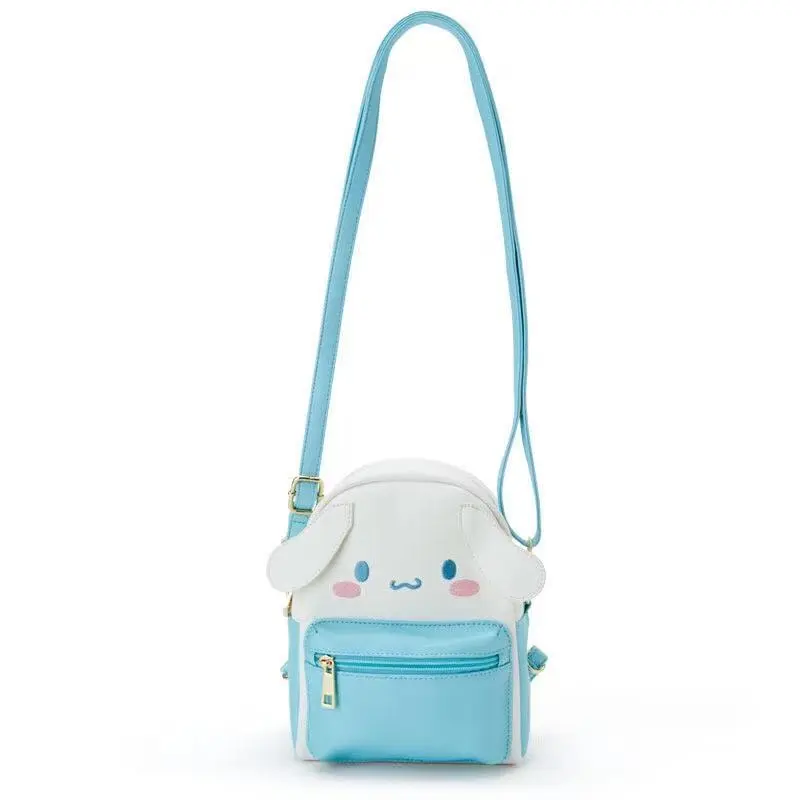 cartoon girl children schoolbag Dual purpose shoulder bag kid New cute leather backpack Melody hello kitty backpack