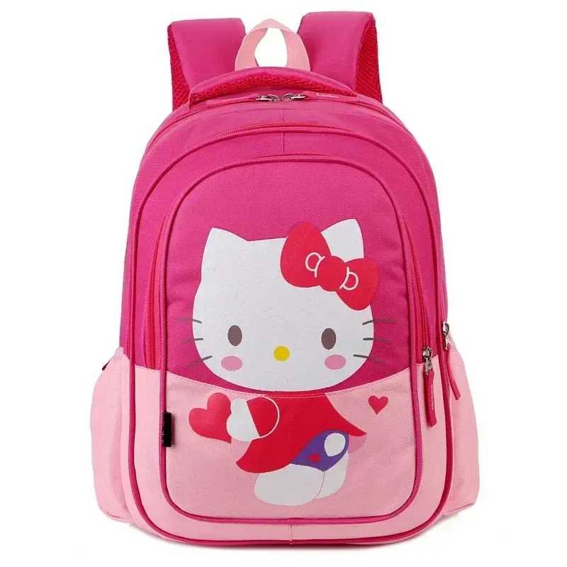 Sanrio hello kitty school bag kids backpack new cartoon boy girl cute canvas shoulder bag handbag