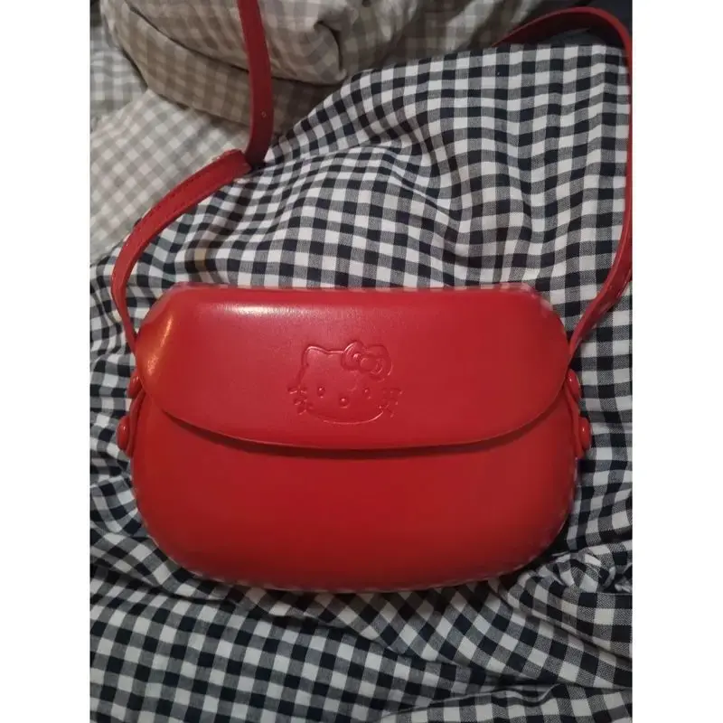 new messenger shoulder bag handbag Sanrio hello kitty cute  girl saddle mobile phone bag