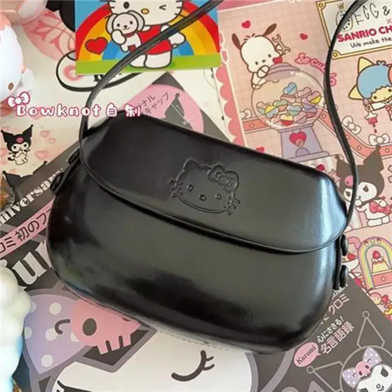 new messenger shoulder bag handbag Sanrio hello kitty cute  girl saddle mobile phone bag