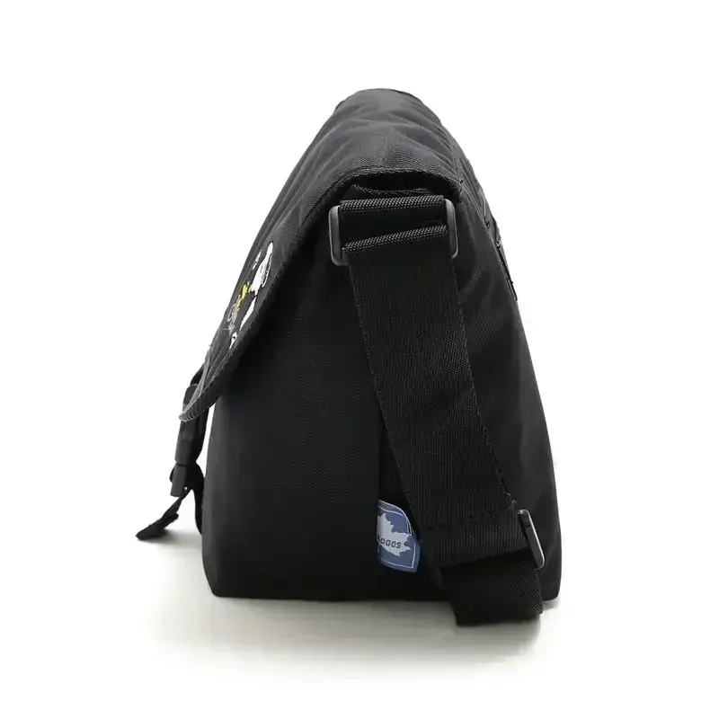 cartoon magazine style cute Snoopy shoulder bag casual embroidered small square messenger bag women girl Oxford shoulder bag