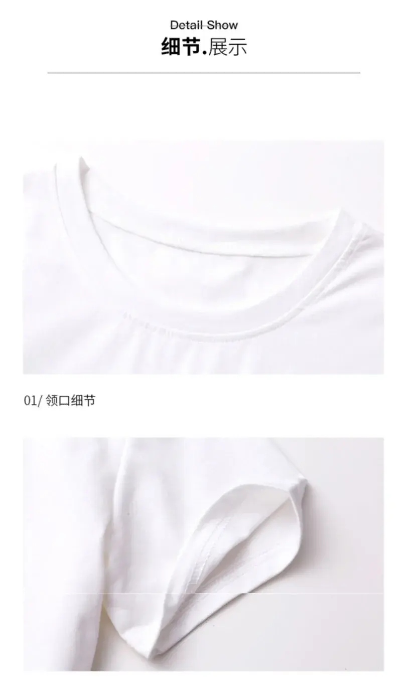 Cotton  summer new T-shirt Doraemon cartoon fashion all-match women T-shirt girl white black T-shirt