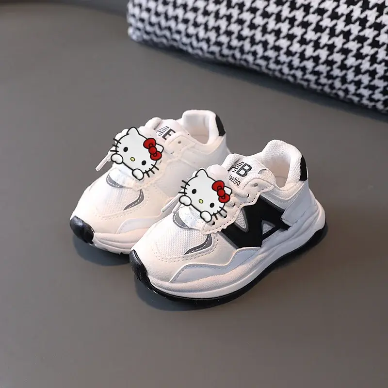 Sanrio hello kitty spring and autumn new children's Sneakers girls summer casual shoes boys students breathable running shoes