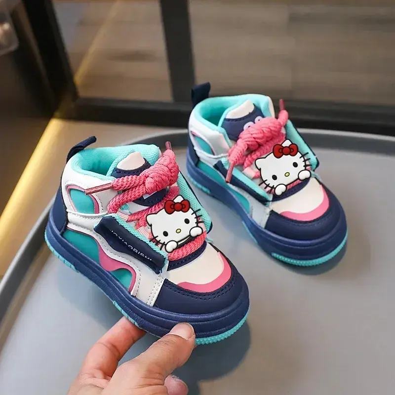 Sanrio hello kitty sports shoes children Sneakers baby kuromi casual shoes pring and autumn girls boys board shoes