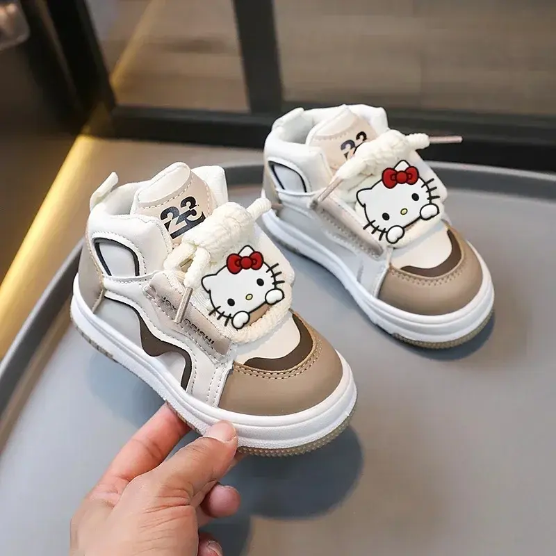 Sanrio hello kitty sports shoes children Sneakers baby kuromi casual shoes pring and autumn girls boys board shoes