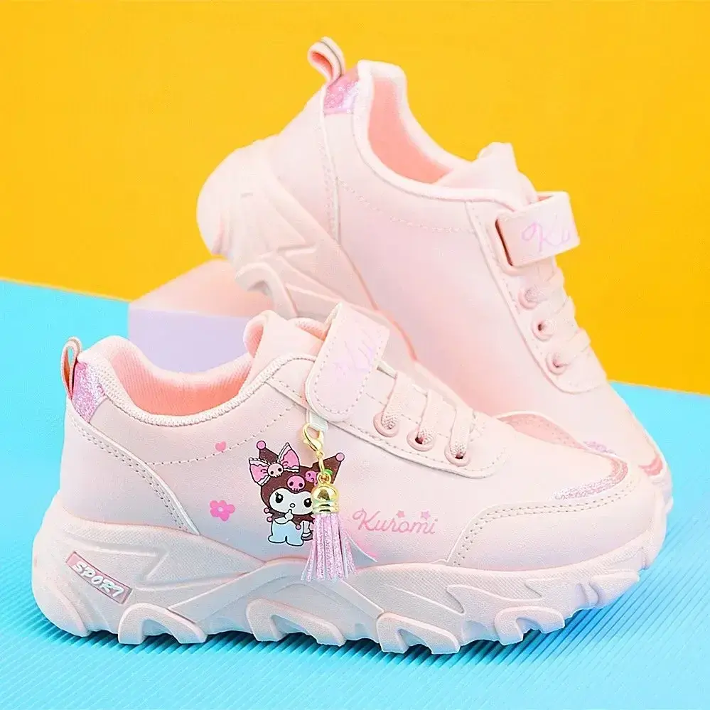 Sanrio Kuromi Spring Summer children Board Shoes Cartoon Casual Shoes Y2K Running Shoeshello Kitty Girls boy Sneakers