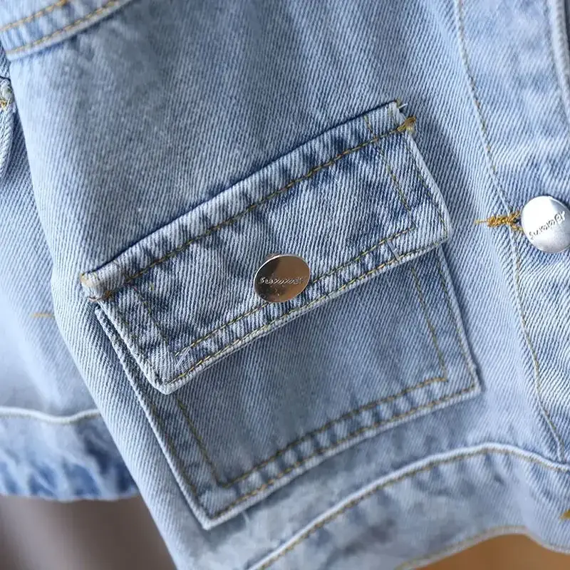Spring Clothes cartoon Fashion Children Foreign Jacket coat Doraemon Boy Denim Jacket Spring Autumn New 3 to 7 Years Old Baby
