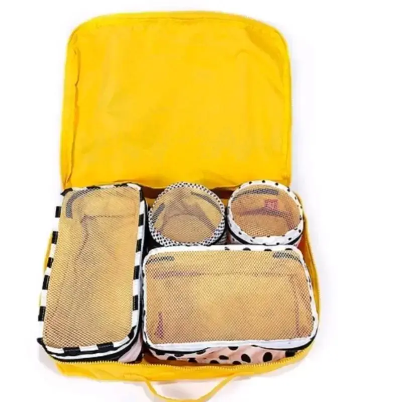 Snoopy waterproof storage organizing cosmetic bag handbag Underwear storage bag cartoon polka-dot travel assortment